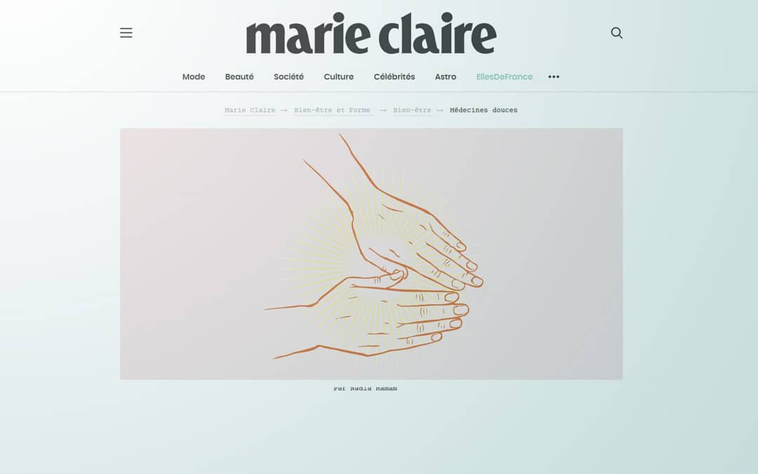 Comprendre la kinésiologie, du corps aux émotions – article de Marie Claire